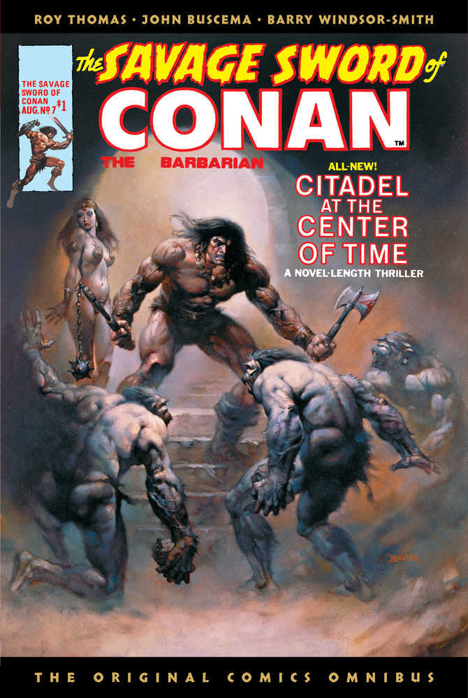 Savage Sword Conan Original Omni Direct Market Graphic Novel Volume 01