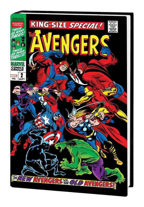 Avengers Omnibus Tapa dura Volumen 02 John Buscema Variante de mercado directo