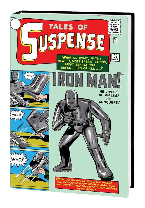 Invincible Iron Man Omnibus Hardcover Volume 01 Kirby Cover New Printing Direct Market V