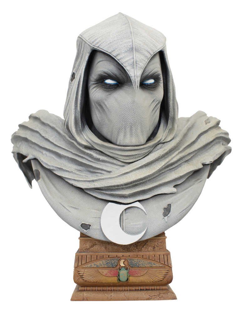 Marvel Legends In 3D Comic Moon Knight 1/2 Scale Bust