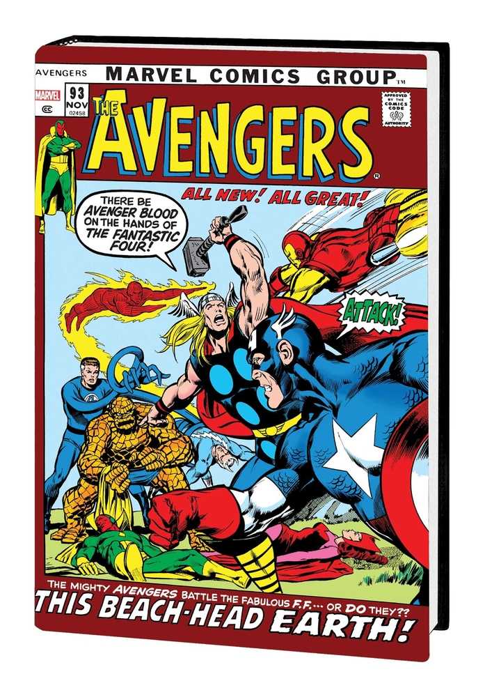 Avengers Omnibus Tapa dura Volumen 04 Variante de mercado directo