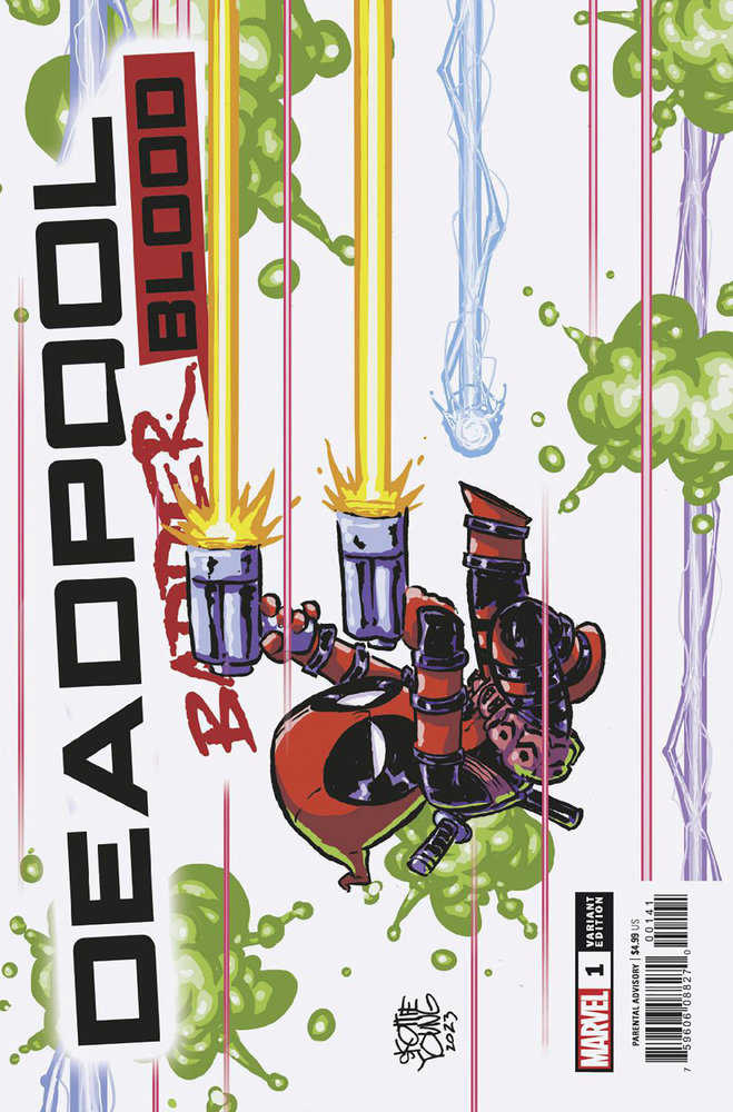 Deadpool: Badder Blood 1 Variante de Skottie Young