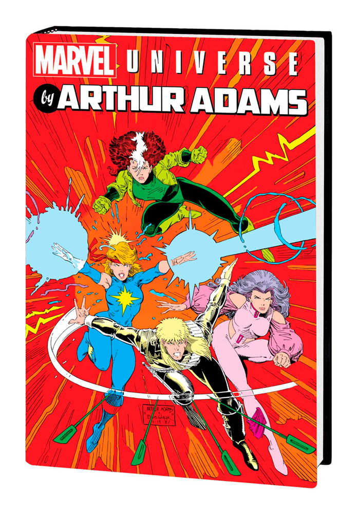 Marvel Universe de Arthur Adams, libro ómnibus, tapa dura, variante de venta directa