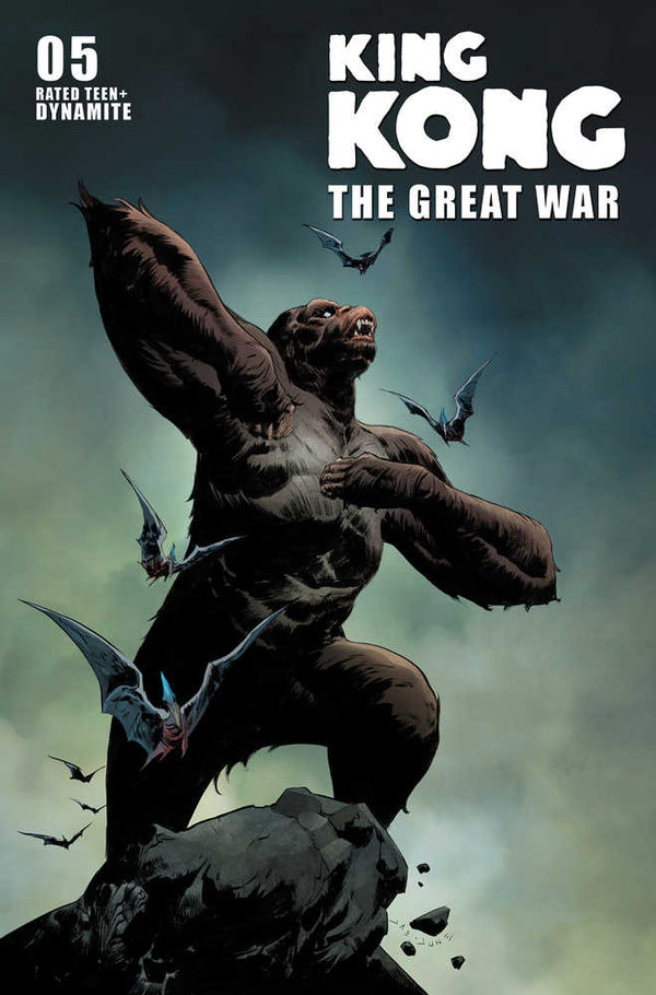 Gran Guerra de Kong #5 Portada A Lee