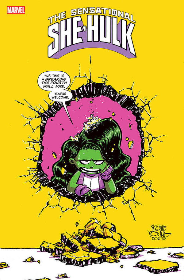 Sensational She-Hulk 1 Skottie Young Variant