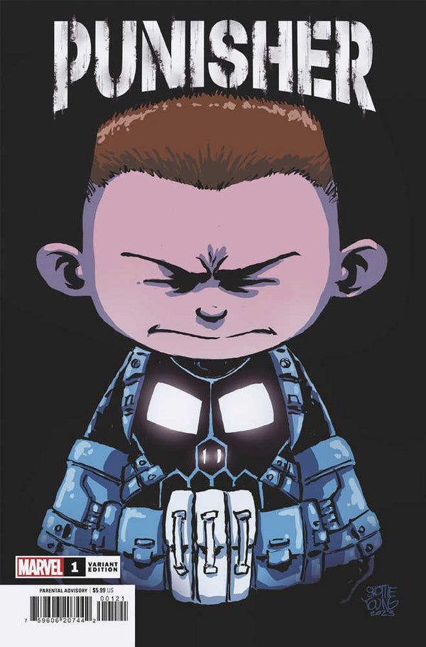 Punisher 1 Skottie Young Variant