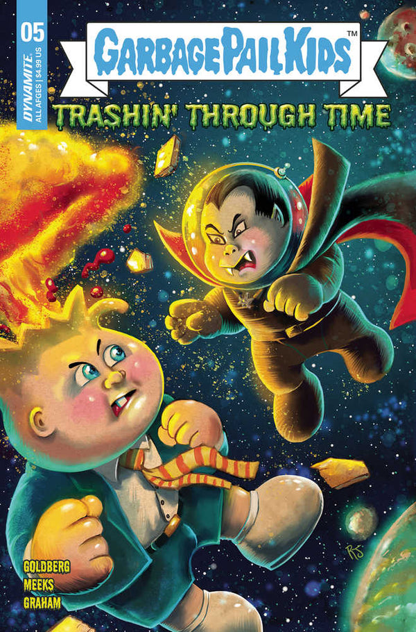 Garbage Pail Kids Through Time #5 Portada C Jiménez