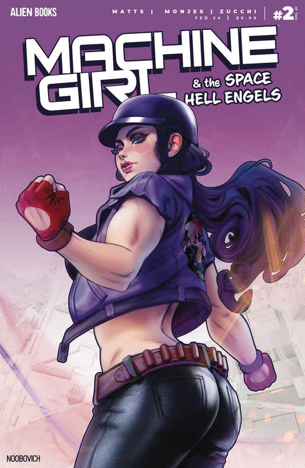 Machine Girl & Space Hell Engels #2 Cover A Noobovich