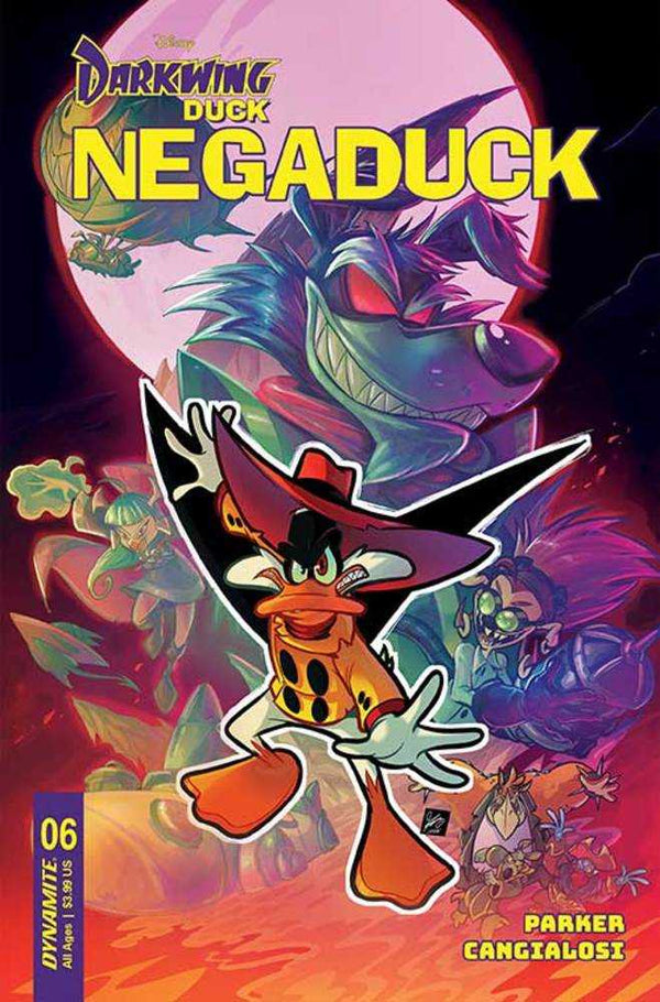 Negaduck #6 Portada D Cangialosi