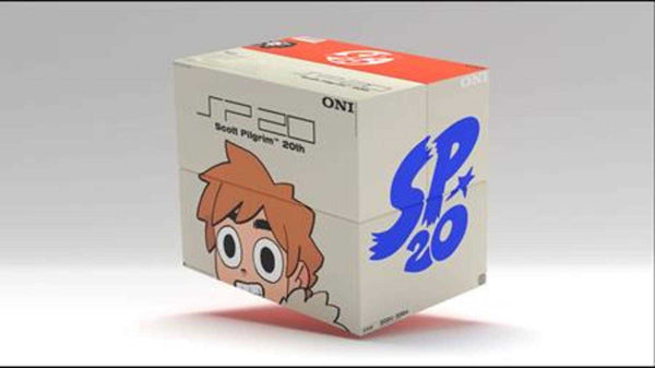 Caja de tapa dura con color del 20.º aniversario de Scott Pilgrim