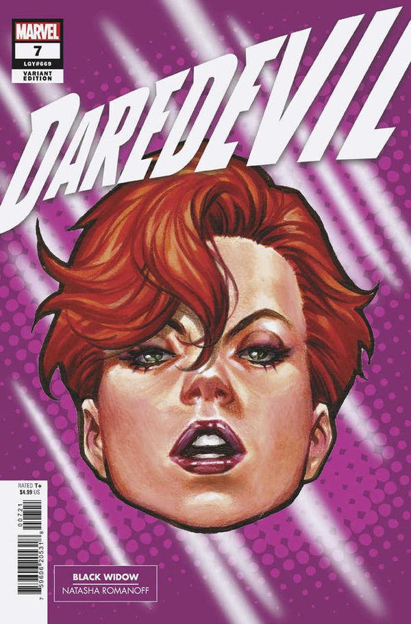 Daredevil #7 Variante de tiro en la cabeza de Mark Brooks