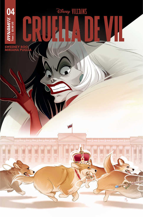 Villanos de Disney Cruella De Vil #4 Cover A Boo