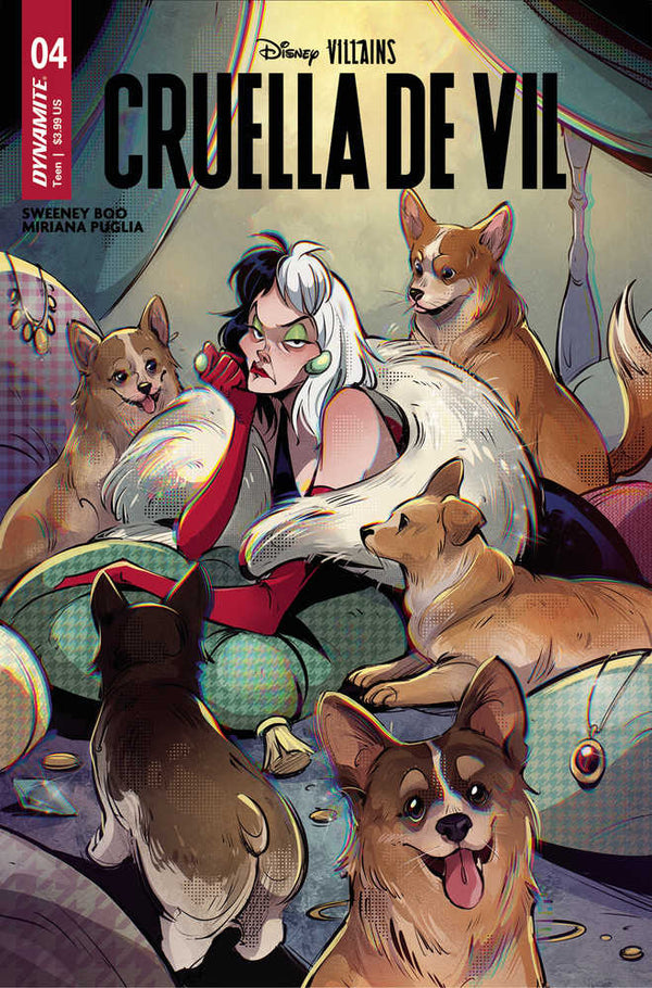 Disney Villains Cruella De Vil #4 Cover C Lusky