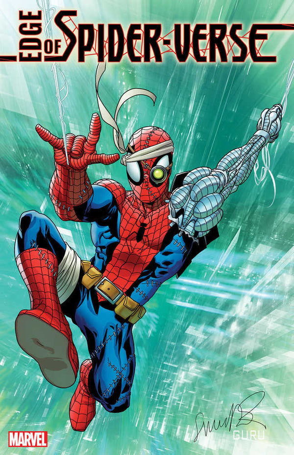 Edge Of Spider-Verse #2 Salvador Larroca Cyborg Variante de Spider-Man