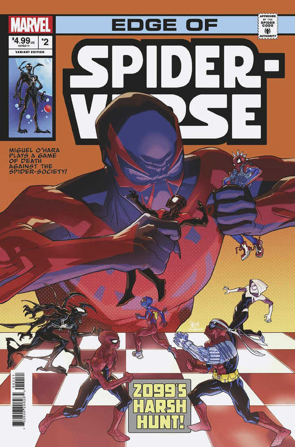 Edge Of Spider-Verse #2 Variante hommage à Pete Woods