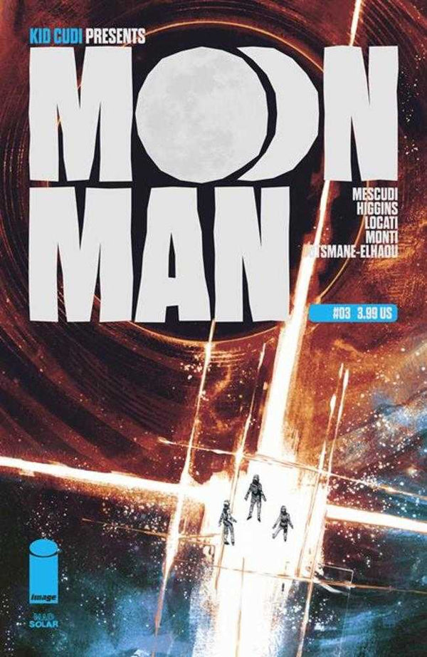 Moon Man #3 Portada de Marco Locati