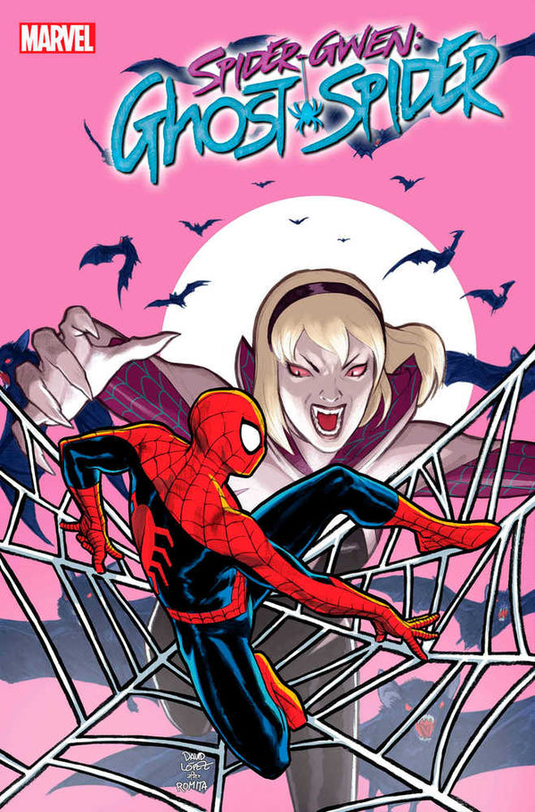 Spider-Gwen, l'araignée fantôme n°1, variante vampire de David Lopez