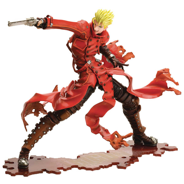 Trigun Badlands Rumble Vash Renewal Pkg Artfx J Statue