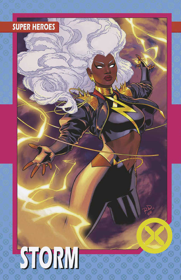 X-Men #33 Variante de tarjeta coleccionable de Russell Dauterman [Fhx]