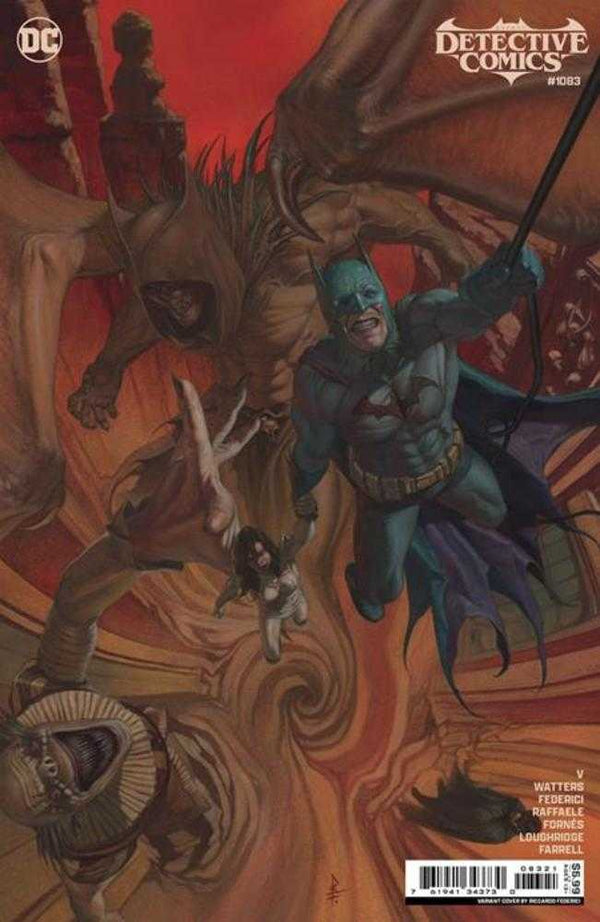 Detective Comics #1083 Portada B Riccardo Federici Variante de cartulina