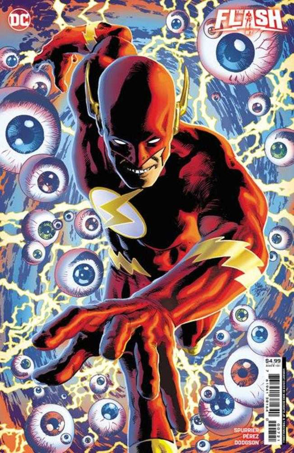 Flash #7 Portada B Variante de cartulina Mike Deodato Jr