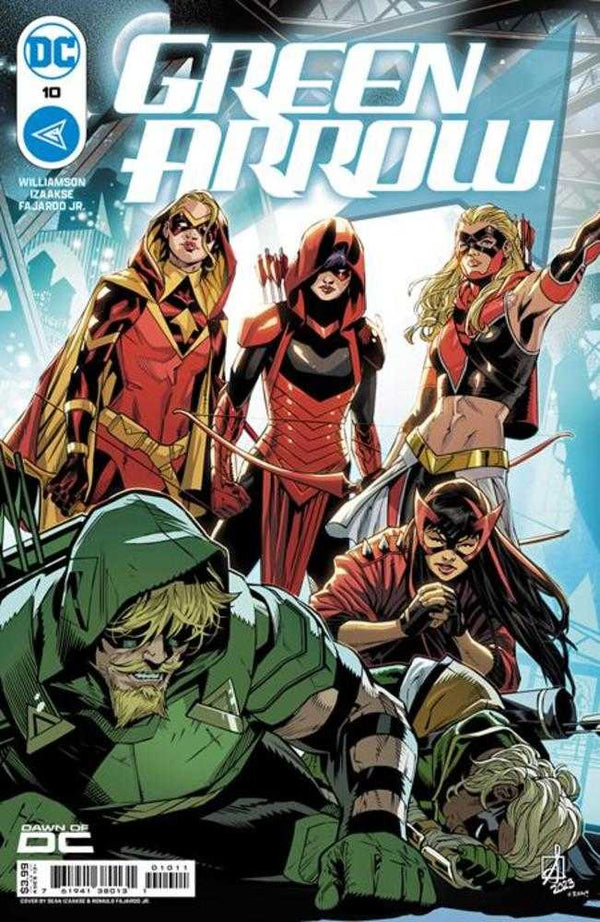 Green Arrow # 10 (de 12) Portada de Sean Izaakse