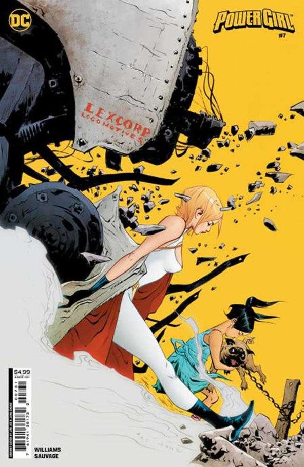 Power Girl #7 Portada C Jae Lee Variante de cartulina