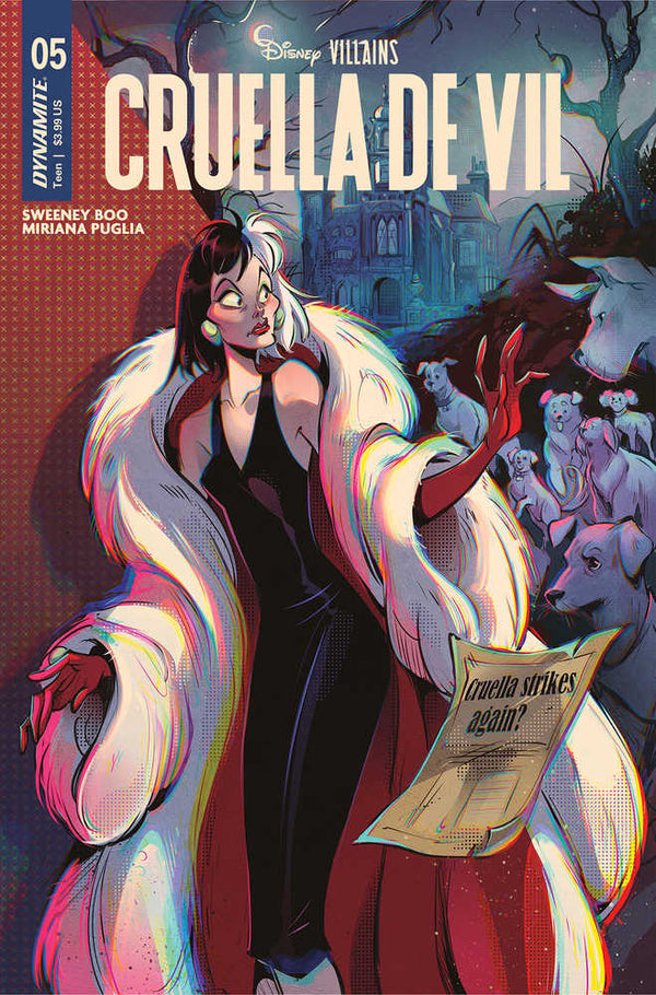 Villanos De Disney Cruella De Vil #5 Cover C Lusky