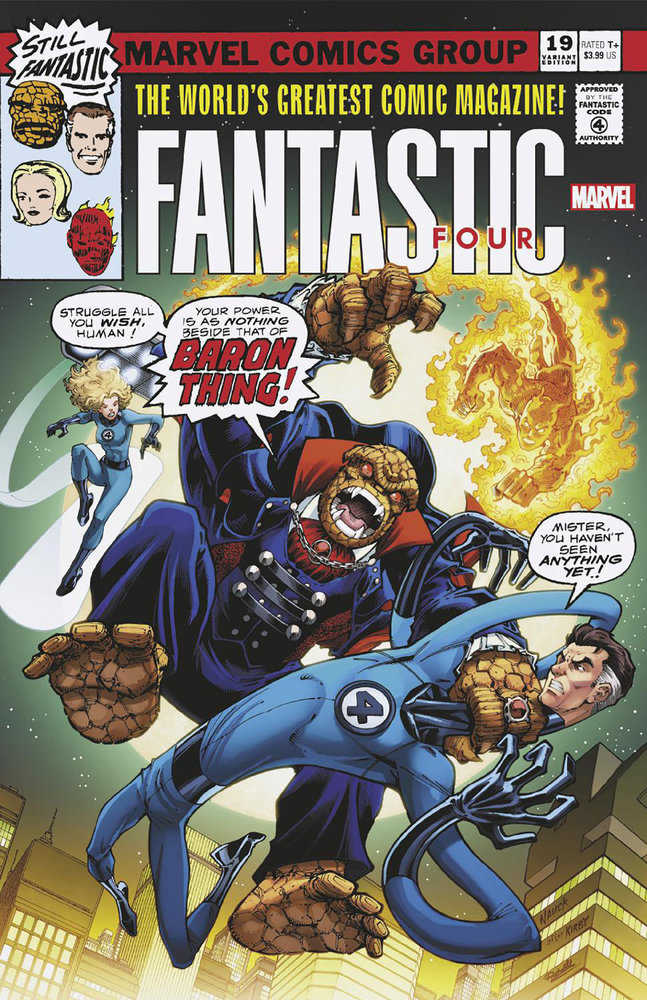 Los Cuatro Fantásticos n.° 19 Todd Nauck Variante vampiro