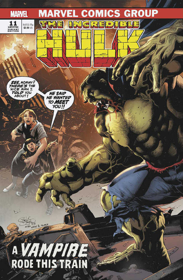 Increíble Hulk #11 Carlos Magno Variante Vampiro