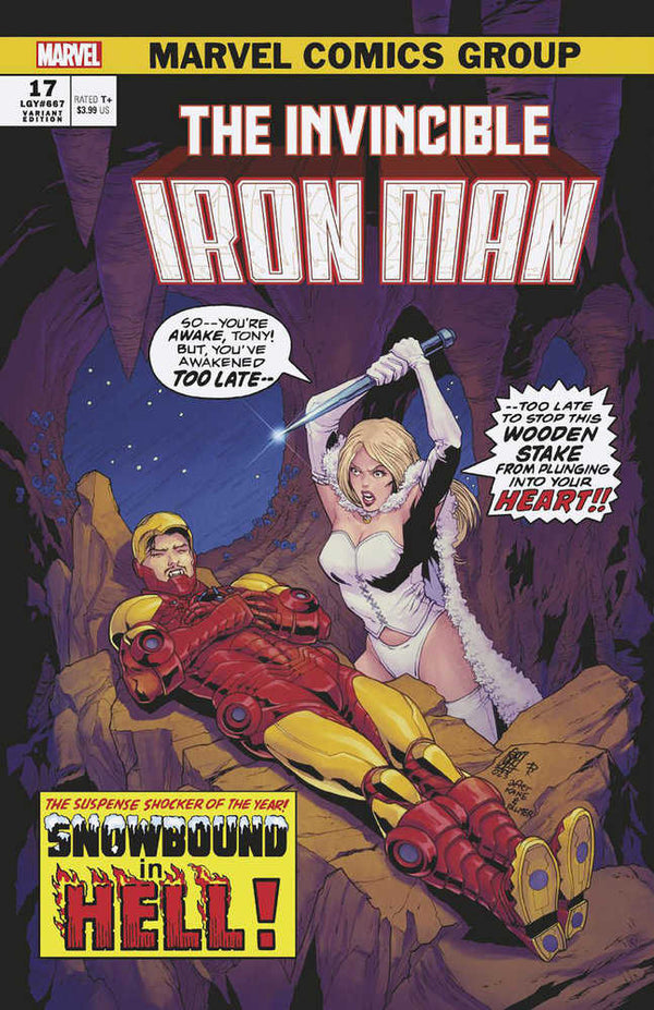 Invincible Iron Man #17 Giuseppe Camuncoli Variante Vampiro [Fhx]