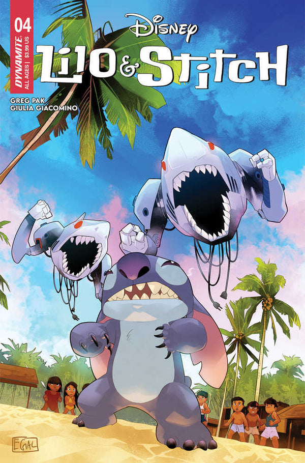 Lilo &amp; Stitch #4 Portada C Galmon