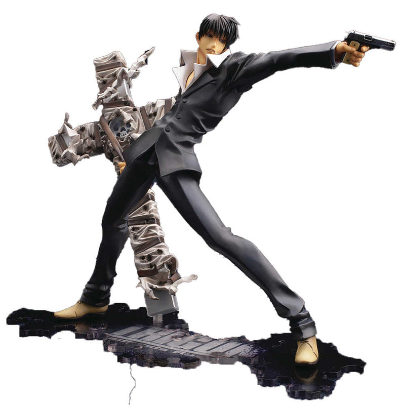 Statue de Trigun Badlands Rumble Wolfwood Renewal Pkg Artfx J (