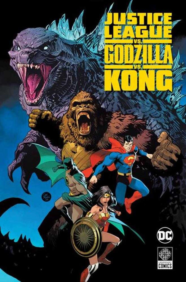 Liga de la Justicia vs Godzilla vs Kong Tapa dura