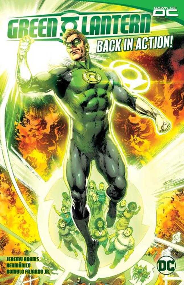 Green Lantern (2023) TPB Volumen 01 De vuelta a la acción Exclusiva del mercado directo Portada variante de Ivan Reis