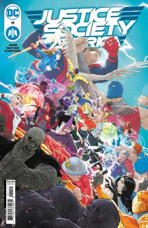 Sociedad de la Justicia de América #11 (de 12) Portada A Mikel Janin (Res)