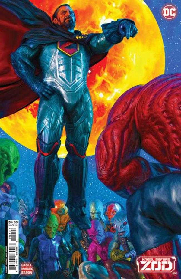 Kneel Before Zod #4 (Of 12) Portada C Mark Spears Variante de cartulina