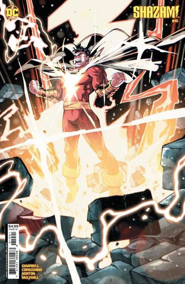 Shazam #10 Portada C Ricardo López Ortiz Variante de cartulina