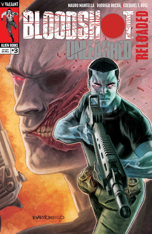 Bloodshot Unleashed Reloaded #3 (de 4) Portada A Alessio (para adultos)