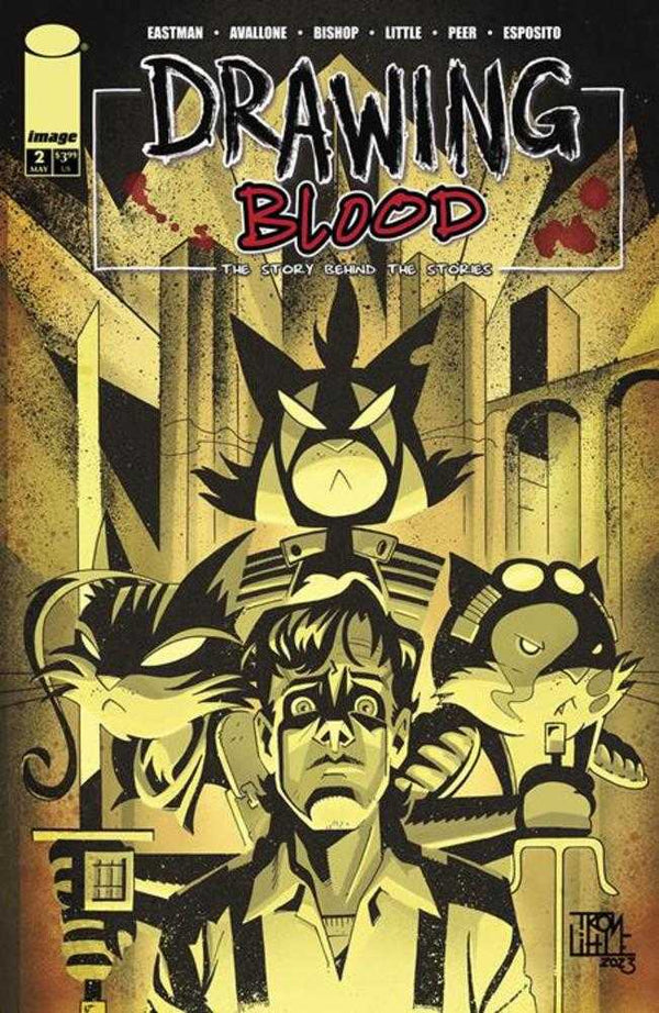 Drawing Blood #2 (de 12) Portada C Troy Little Variante