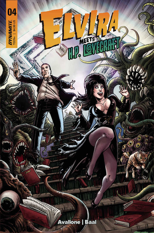 Elvira conoce a Hp Lovecraft #4 Portada B Baal