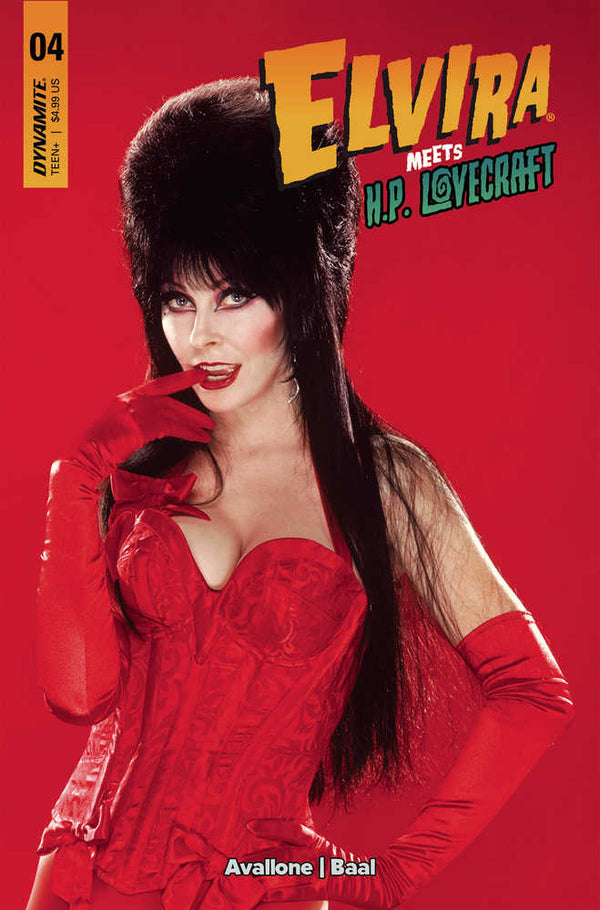 Elvira conoce a Hp Lovecraft #4 Foto de portada D