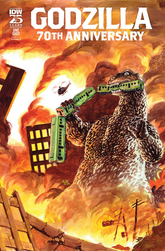 Godzilla: 70 aniversario, portada A (Sb)