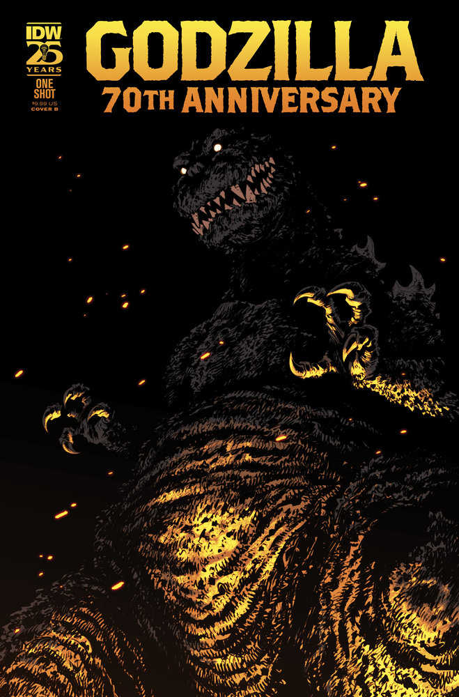 Godzilla: 70.º aniversario, variante B (Campbell)