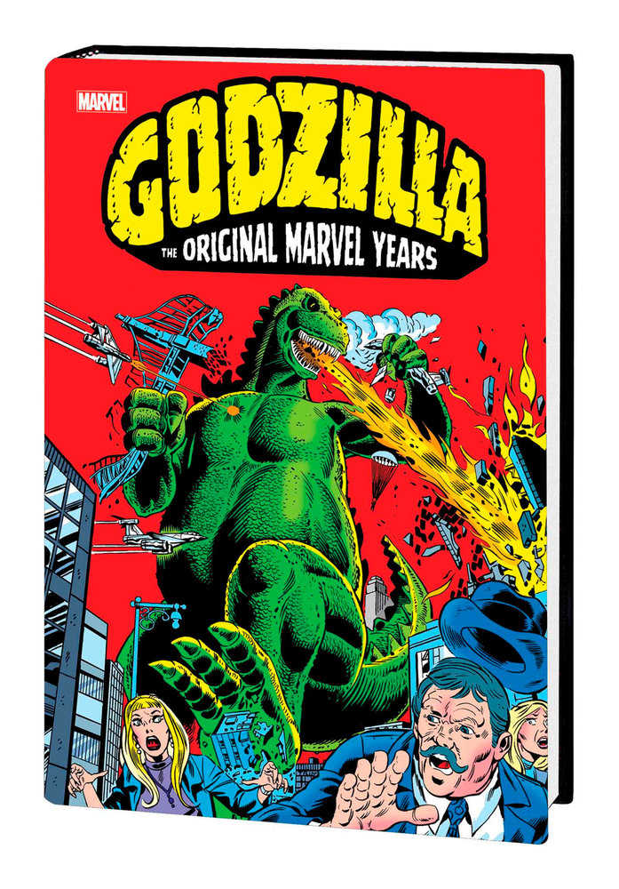 Godzilla: The Original Marvel Years Omnibus Herb Trimpe First Issue Cover [Direct Market Only]