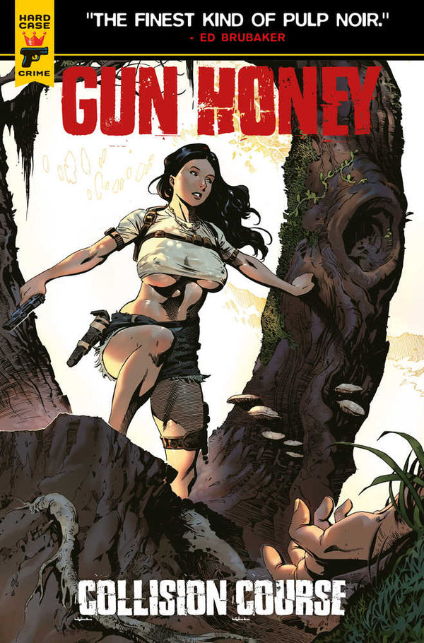 Curso de colisión de Gun Honey n.° 1, portada F Darnell (para adultos)