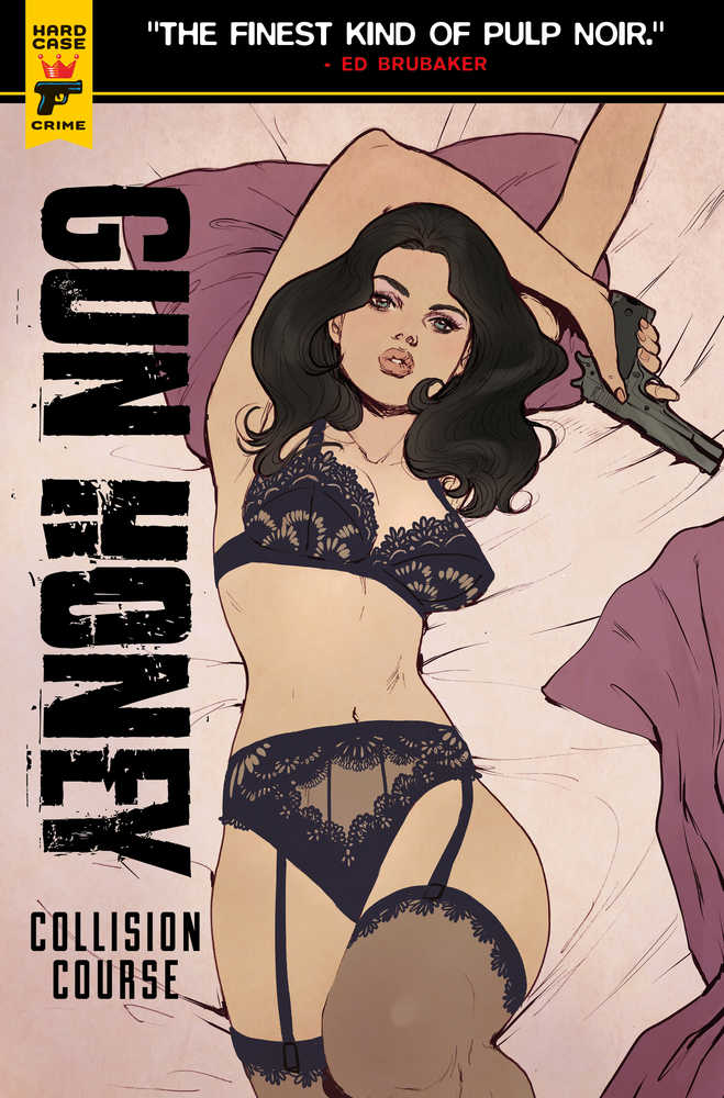 Curso de colisión de Gun Honey n.° 1, portada H Darnell (para adultos)