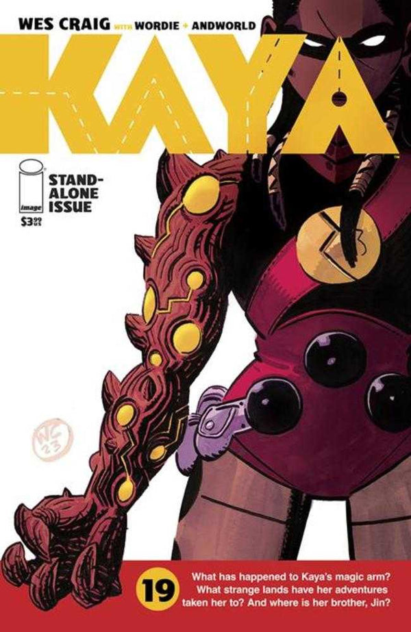 Kaya #19 Portada A Wes Craig