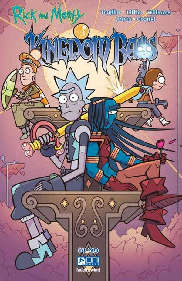 Rick And Morty Kingdom Balls #3 (Of 4) Cover A  Jarrett Williams (Mature)