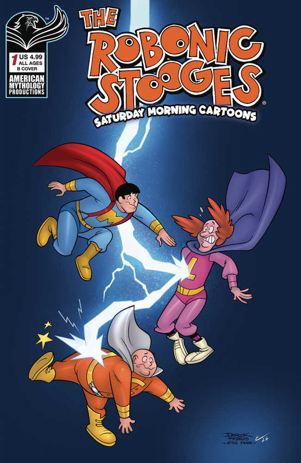 Robonic Stooges Saturday Morning Cartoons #1 Cover B Fridolfs